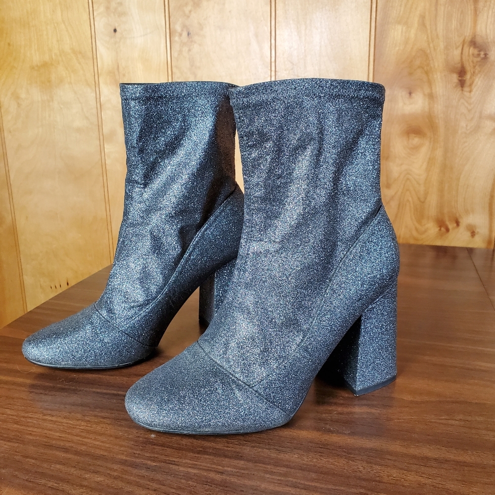 Dolls Kill Glitter Heel Boot